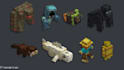 create custom minecraft 3d blockbench models, textures, and animations