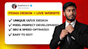 design and develop a custom figma website
