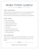 do ms word, excel and powerpoint typing and formatting