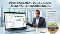 do data analysis, excel report, and pivot tables
