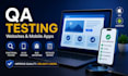 do qa user testing website review app testing ui ux testing ios android testing