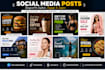 design canva social media posts and banners
