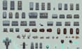 do pixel art tileset top down pixel background 2d platformer pixel game ui art