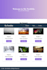 create a responsive HTML CSS website