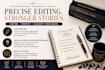 do line edit, line editing, english punctuation proofreading, book critique