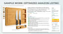 write  amazon listing optimization