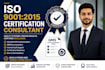 be your iso 9001 2015 certification consultant and qms documentation expert