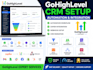 gohighlevel CRM setup automation workflow migration zapier webhook integration