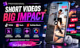 edit engaging short form videos