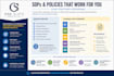 write professional sops, policies, and procedures for your business