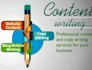 do professional content writing and copywriting