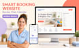 build home service ai website with booking system ai chatbot