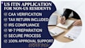 prepare and assist with your irs itin application and renewal