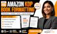 do KDP paperback and kindle ebook formatting