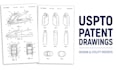 create uspto patent drawings, design and utility patent illustrations