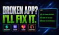fix debug deploy emergent sh base44 lovable claude code n8n replit bolt apps fix
