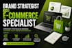 be your ecommerce brand strategist to audit,optimize and increase conversions