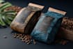 design coffee labels, packaging, and pouches