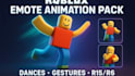 create roblox animations r6 r15 combat emotes and cutscenes