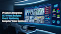 develop IP camera, cctv analytics and live video monitoring system