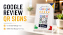 design custom qr code signs, and flyers for businesses