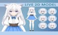 create vtuber model, vtuber rigging, live2d model and vtube studio
