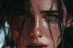 draw hyper realistic digital portrait painting