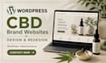 wordpress woocommerce store design for a cbd or hemp product line
