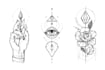 design a custom fine line minimal tattoo