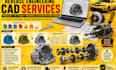 do reverse engineering, stl to cad and automotive cad design