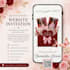 do canva wedding website