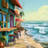make a professionally made background cartoon illustration