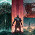 create fantasy game key art and illustrated covers
