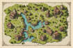 draw unique hand drawn map illustration site map illustrated