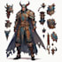 fantasy character art and unique fantasy character