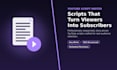write engaging youtube scripts