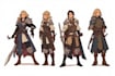 draw dnd character design and illustration