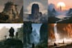 create concept art and illustration