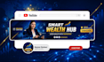 create a custom youtube banner and logo design