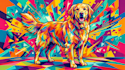 make an awesome pop art wpap pet portrait