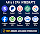 integrate rest API in PHP, laravel and codeigniter