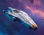 create a sci fi spaceship design
