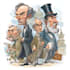 make political caricature and cartoon