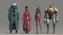 design stunning sci fi portrait or character art