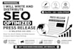 write and distribute seo optimized press release in malaysia and asia