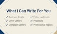 write professional emails letters and business documents