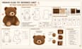 create custom plush reference sheet stuffed animal  toy design ych concept