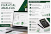 analyze financial statements and prepare a professional ratio analysis