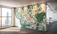 do an illustrated map, site plan, travel guide