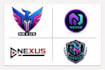 design professional gaming, twitch and youtube channel logo